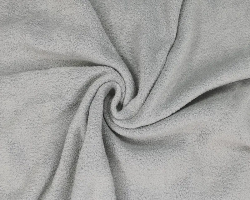 80CM GREY REMNANT ANTI PILL POLAR FLEECE