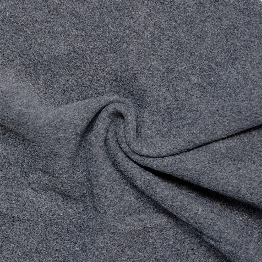 Anti-Pill Lambskin Fleece - Grey mix