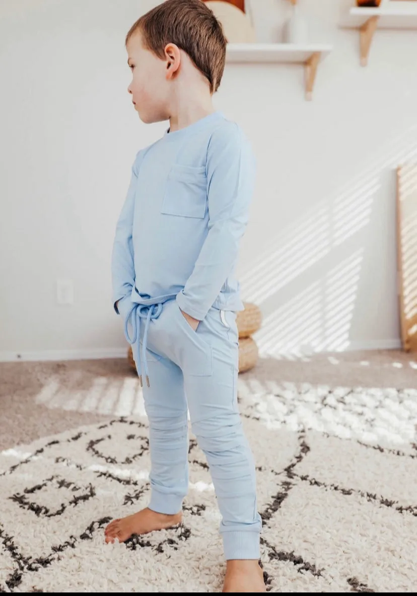 Baby Blue Jogger Set