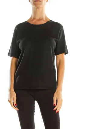 Black Casual T-Shirt