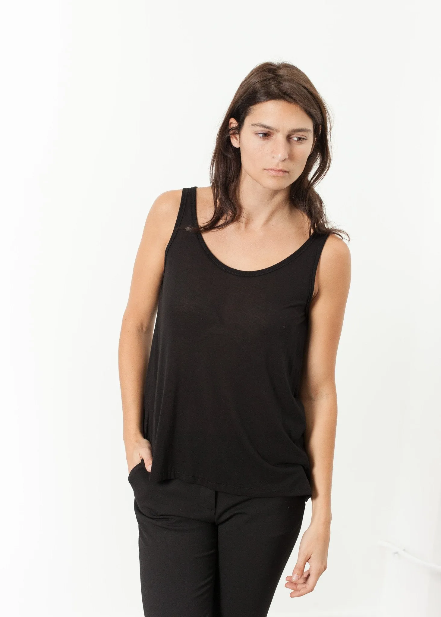 Brandy Tank in Black