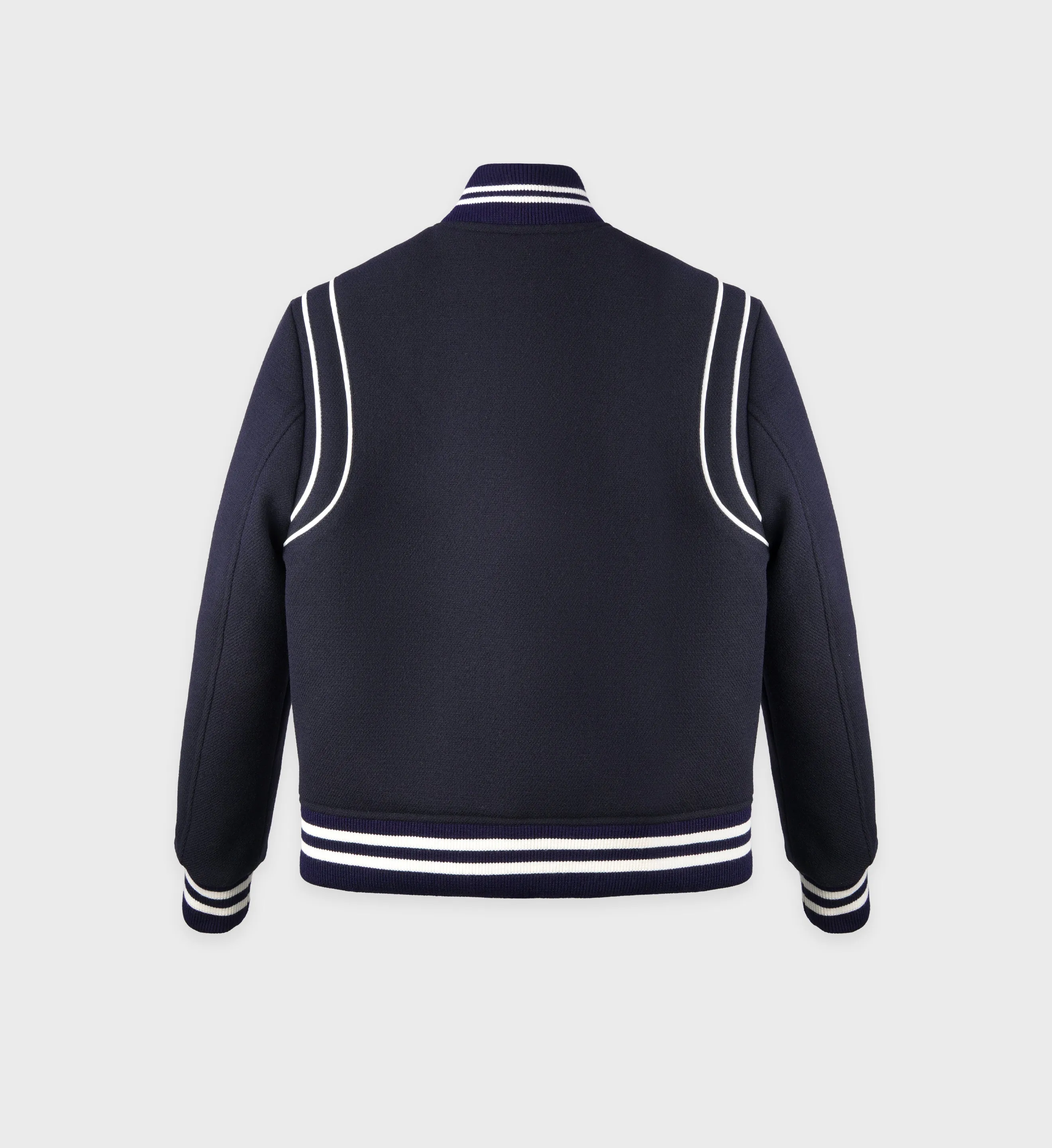 Connecticut Crest Varsity Jacket - Navy