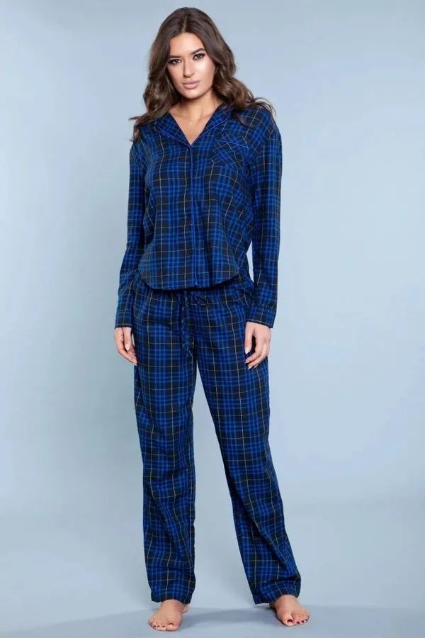 Diva Saige Flannel Pajamaa Set