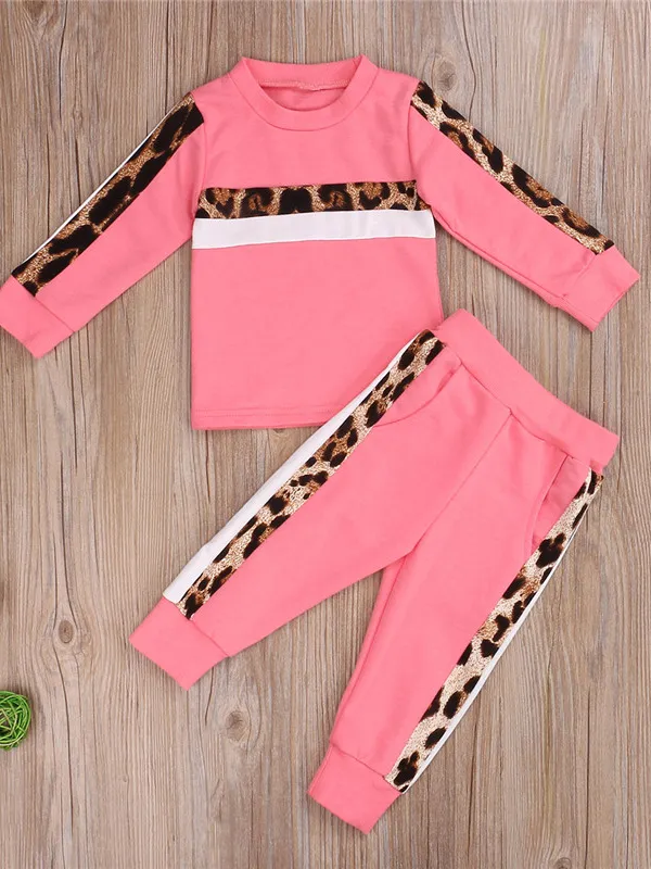 Girls Sporty Much Sweater and Jogger Pants Set