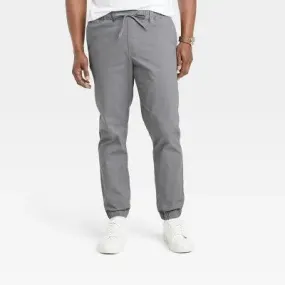 Goodfellow & Co Men's Mid Rise Tapered Ankle Jogger Pants Stretch