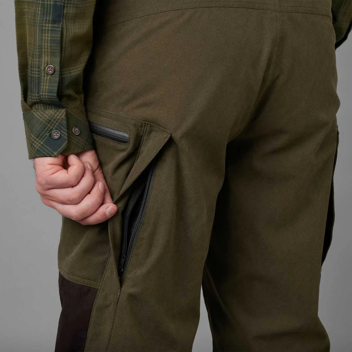 Harkila Driven Hunt HWS Leather Trousers