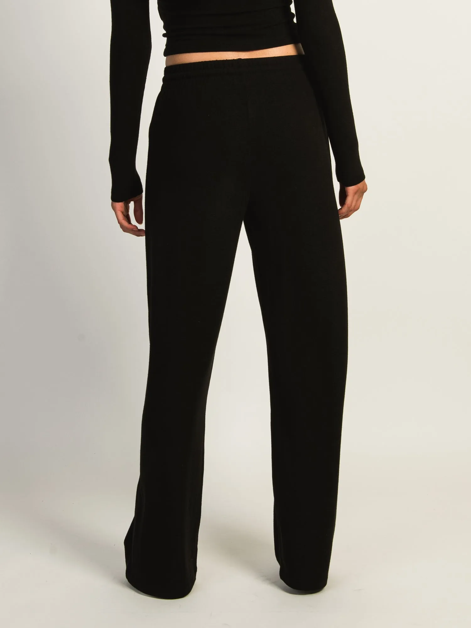 HARLOW MOLLY LOUNGE PANT - BLACK