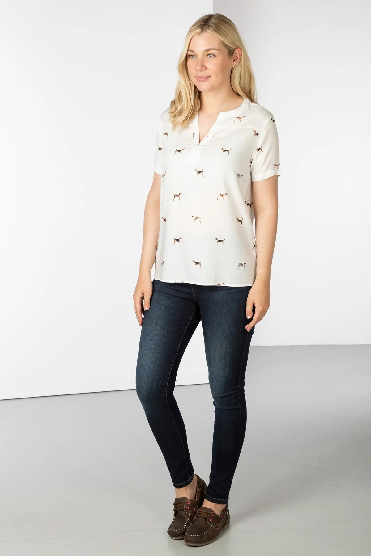 Ladies Short Sleeve Blouse - Wistow II