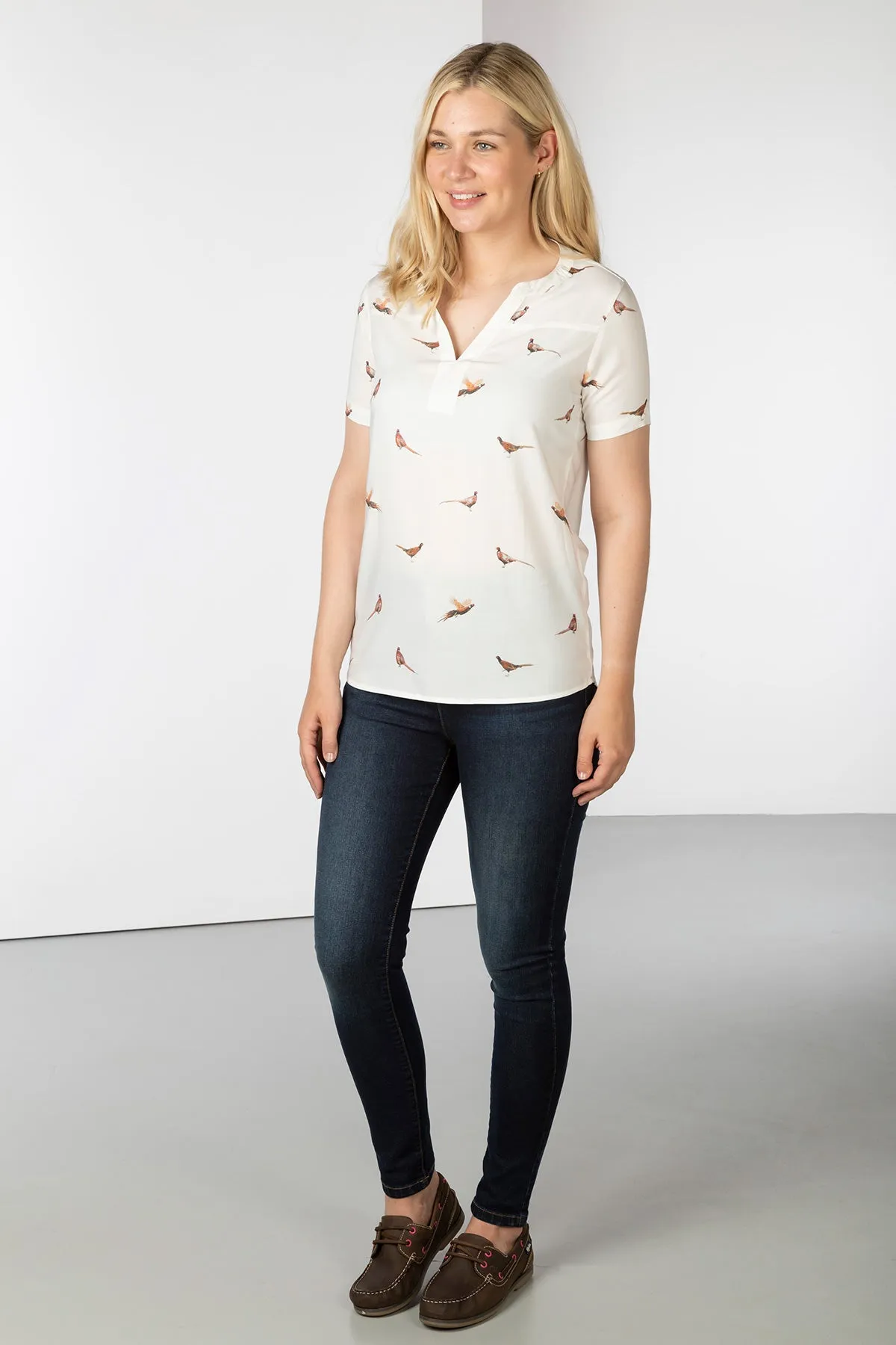 Ladies Short Sleeve Blouse - Wistow II