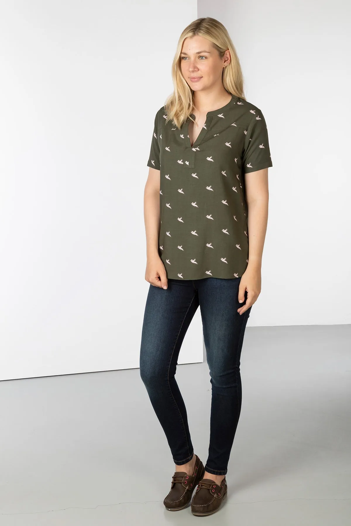 Ladies Short Sleeve Blouse - Wistow II