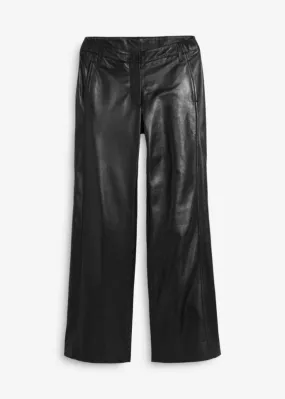 Marlene trousers in lambskin Bpc Selection Premium, black