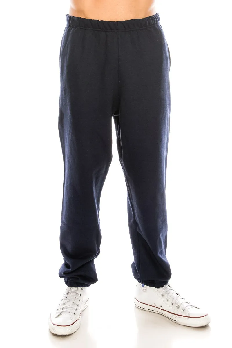 MEN'S NAVY CHAMPION SWEAT PANTS