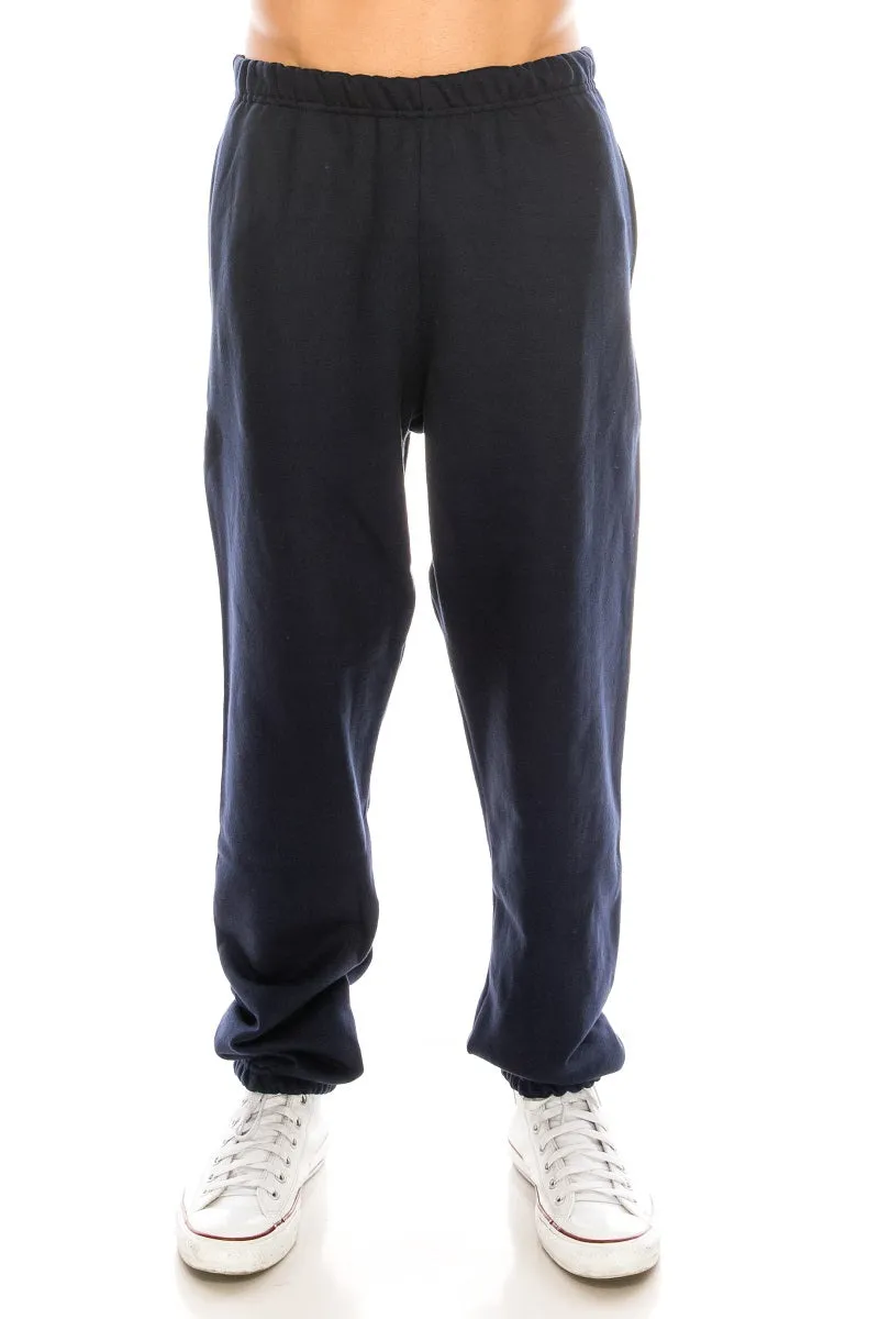 MEN'S NAVY CHAMPION SWEAT PANTS