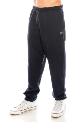 MEN'S NAVY CHAMPION SWEAT PANTS