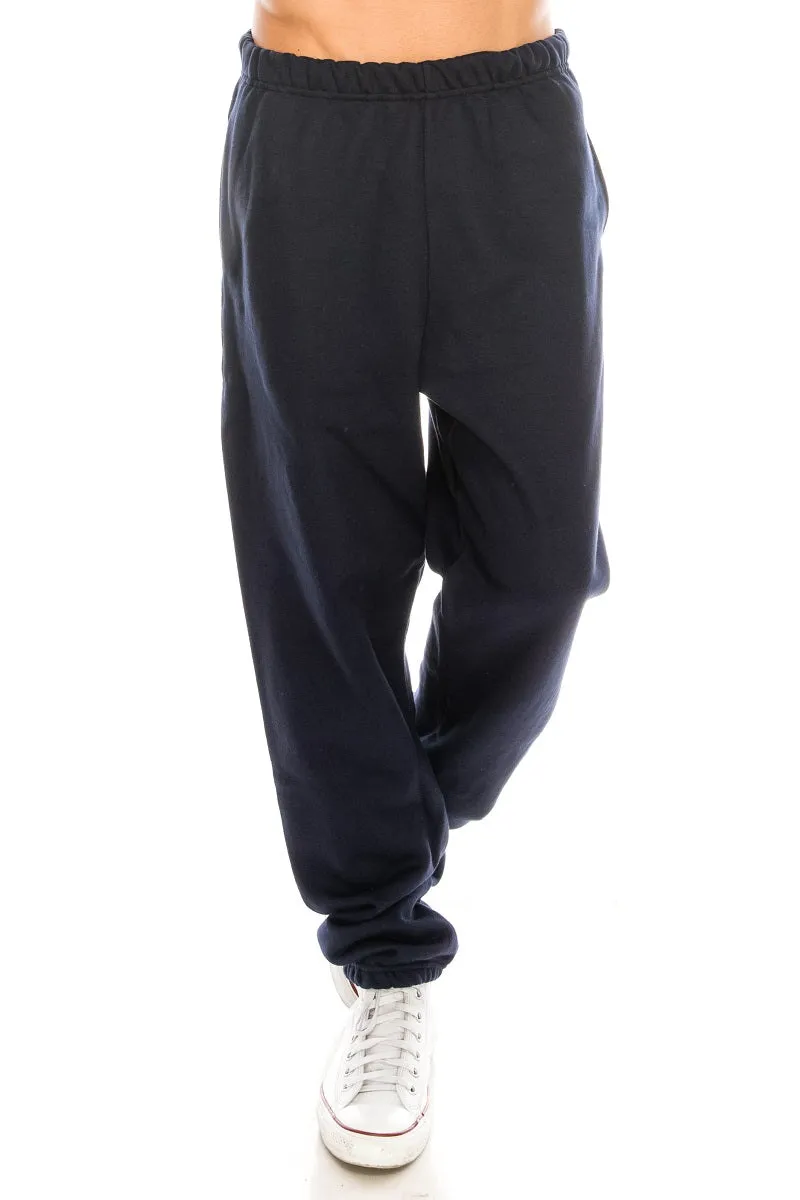 MEN'S NAVY CHAMPION SWEAT PANTS