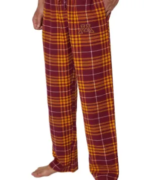 Minnesota Gophers Adult Concepts Sports Flannel Pajama Pants