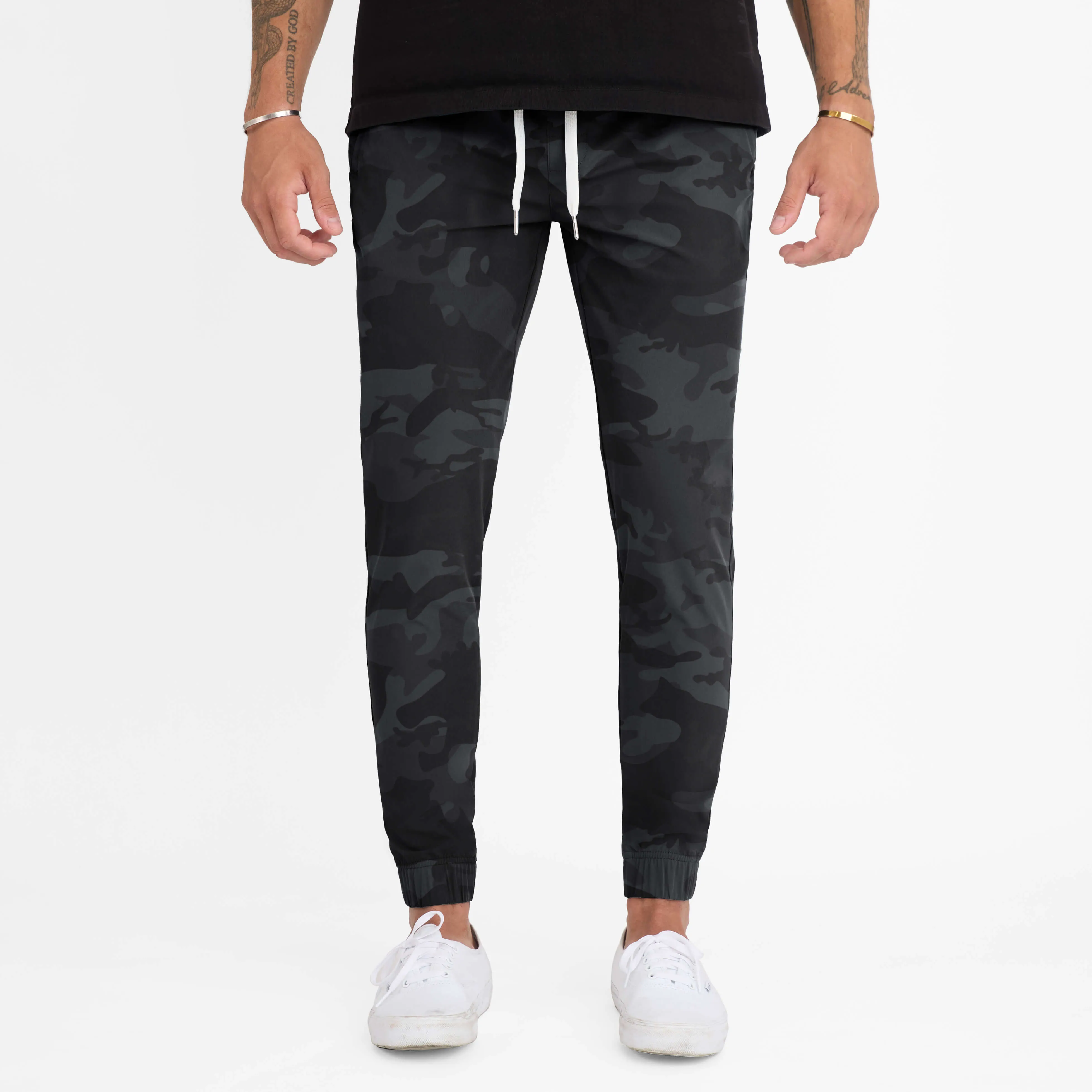 (New) Black Camo Joggers