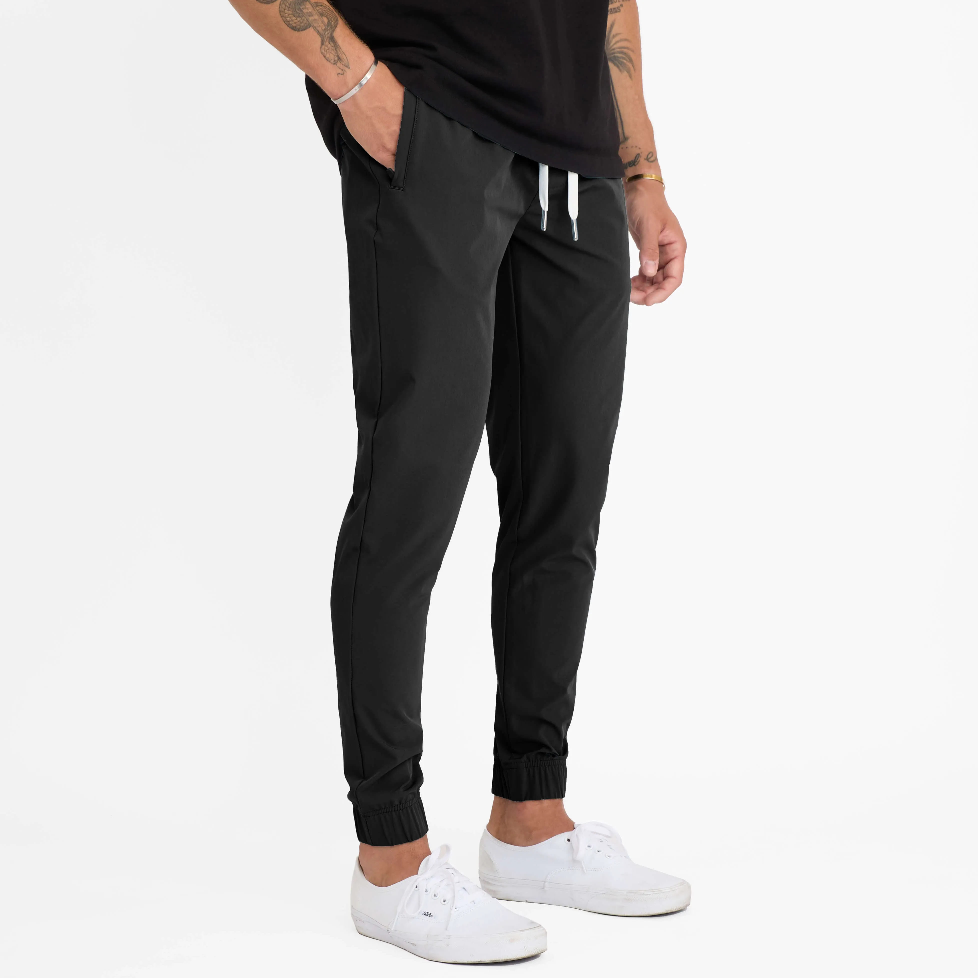 (New) Black Joggers