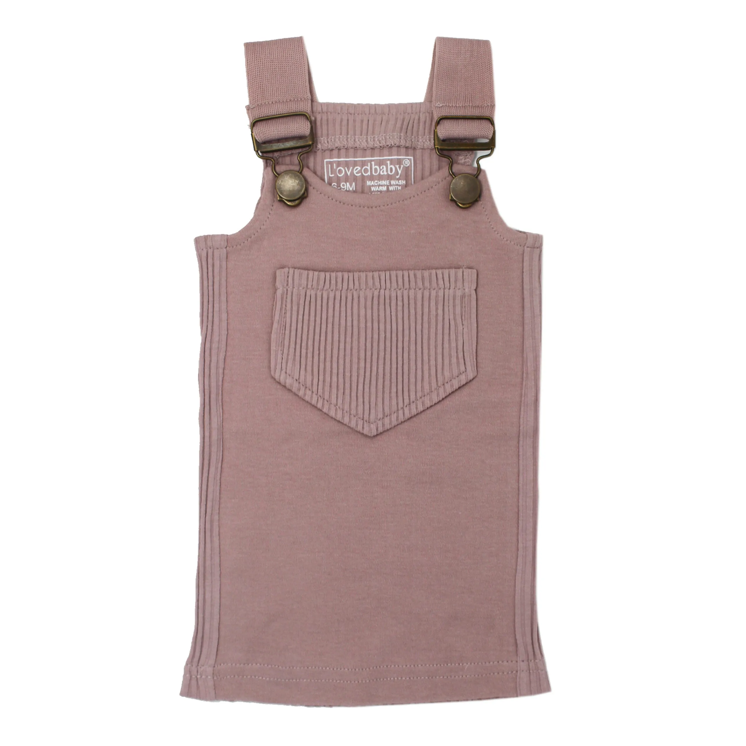 Organic Kids' Ribbed Racerback Tank