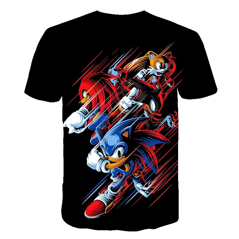 Sonic - 3D Game Print Unisex T-Shirt