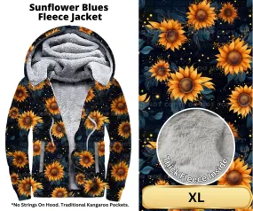 Sunflower Blues Fleece Jackets