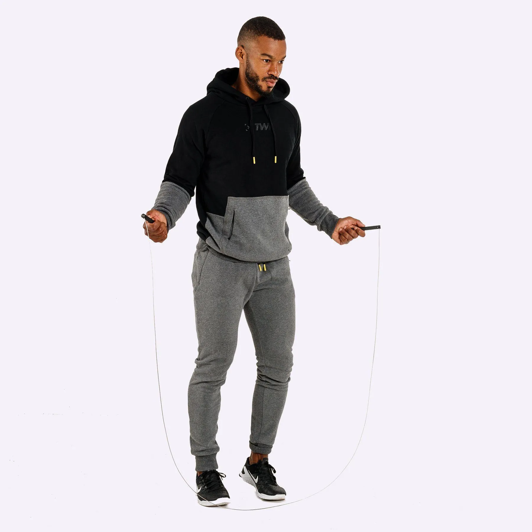 The WOD Life - Outrider Cuffed Jogger Pants - CHARCOAL MARL