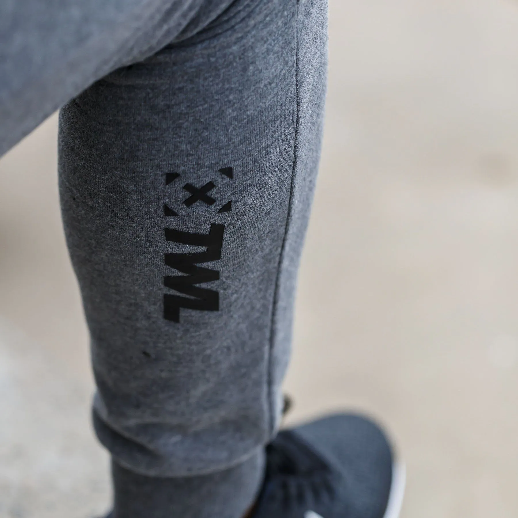 The WOD Life - Outrider Cuffed Jogger Pants - CHARCOAL MARL