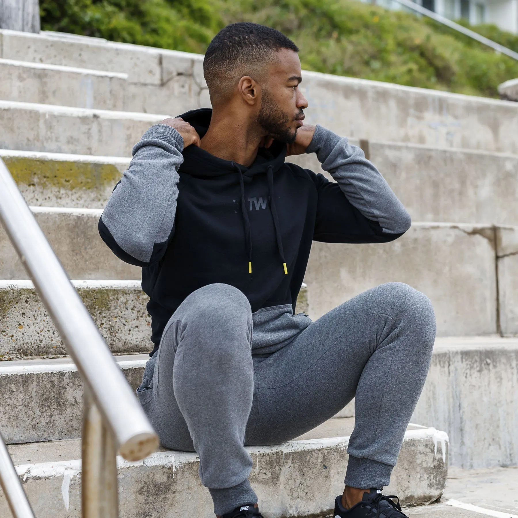 The WOD Life - Outrider Cuffed Jogger Pants - CHARCOAL MARL